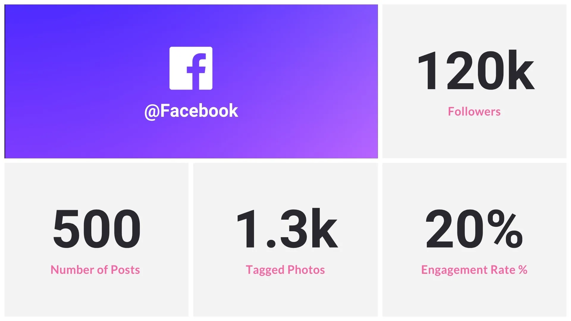 Facebook Statistics